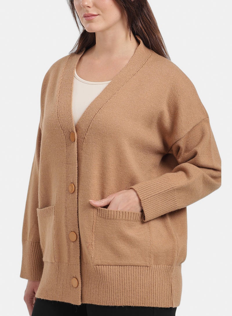 Carina V-Neck Lounge Cardigan - Image 3